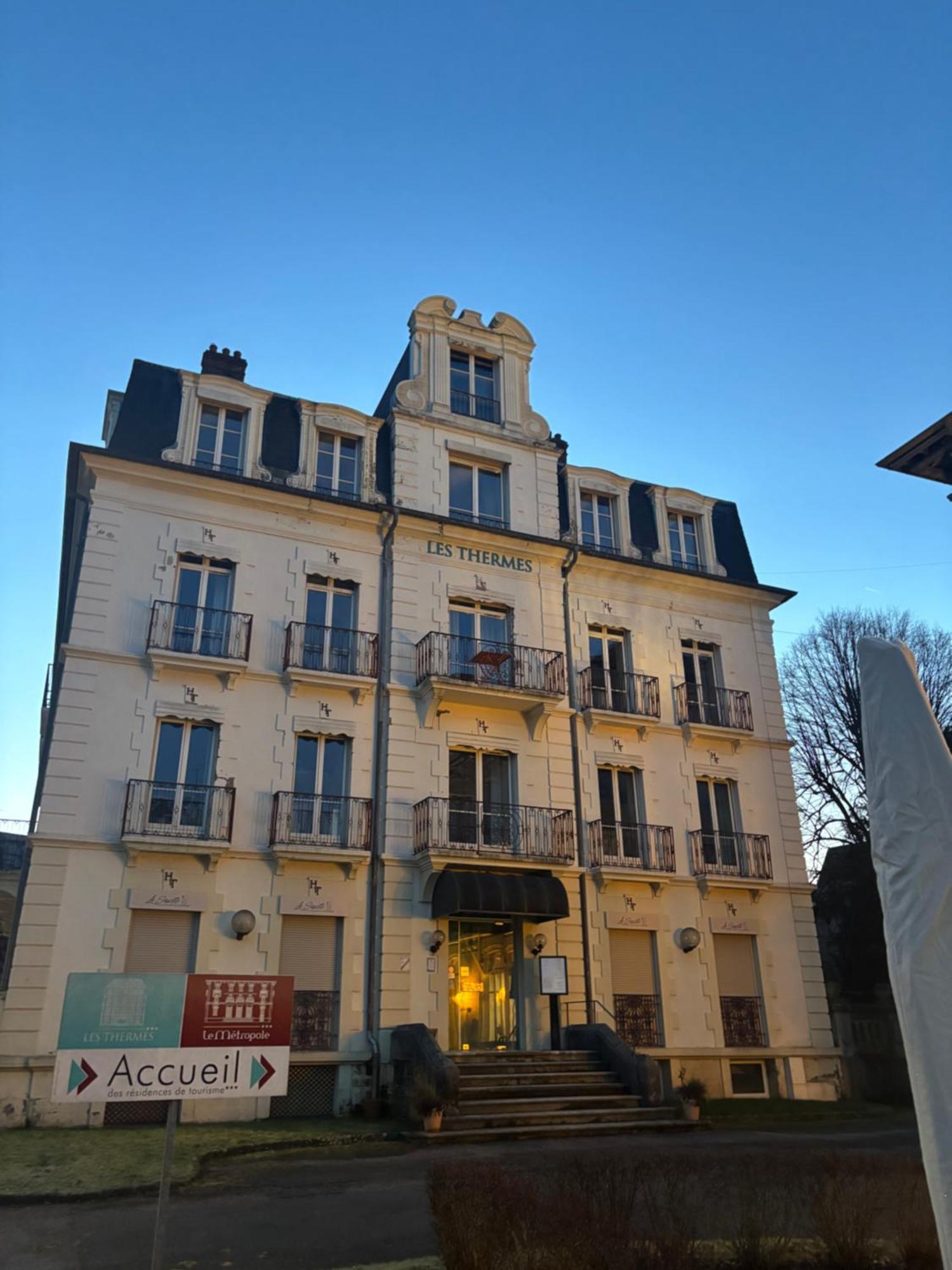 Hotels & Residences - Les Thermes Luxeuil-les-Bains Exterior photo
